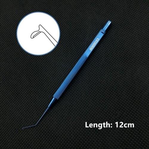 1pc Fukasaku Small Pupil Snapper Hook ophthalmic eye surgical instruments
