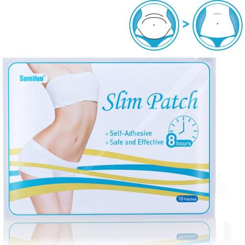 10Pcs/Bag New 2019 Slimming Fat Burning Patches Weight Loss Stickers Health Care Slim Body Shaping Plaster Patch JMN058