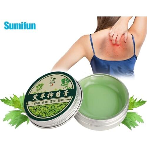 22g Wormwood Anti Itching Ointment Cooling Oil Relieve Cold Nasal Congestion Headache Mosquito Bites Antipruritic Plaster P0174