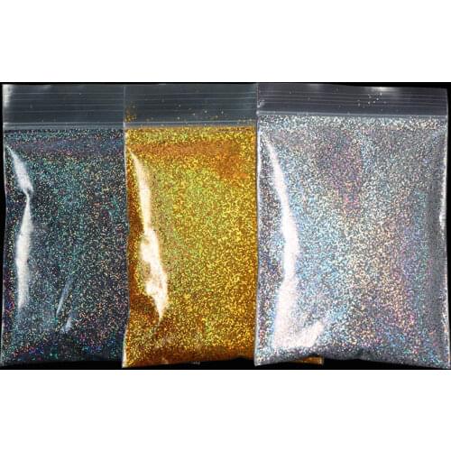 3 Bags 10g Sparkly Laser Glitter Powder Epoxy Resin Mold Filling Holographic Glitter Pigment Slime Jewelry Making Loose Sequins