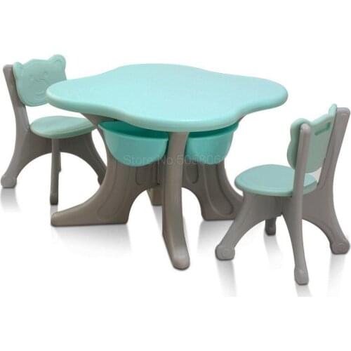 8800 Childrens table and chair set home baby table ins kindergarten writing desk early education game table toy table