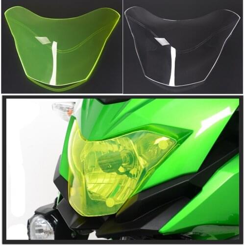 Versys X 300 Motorcycle Accessories Headlight Screen Protective Cover Headlamp Shield For Kawasaki Versys-X 300 X300 2017 2018