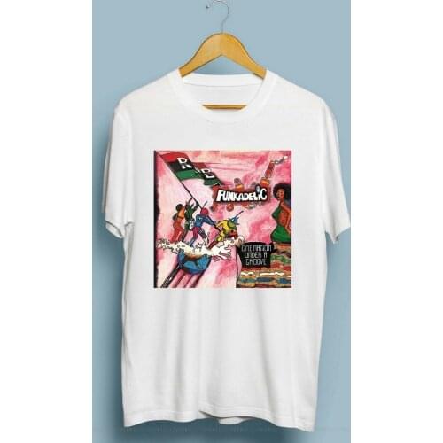 Vintage Funkadelic One Nation Under The Groove T-Shirt Size S M L XL 2XL Cotton Homme Plus Size Tee Shirt