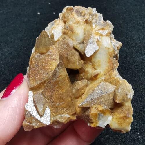 65.5g100% natural rare calcite mineral specimen and crystal restoration CRYSTAL QUARTZ GEM home decoration ornaments