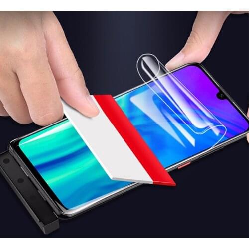 9D Full Cover Hydrogel Screen Protector For Huawei Honor 20 Pro 20i 10i HD Protective Front & Back Nano Soft Film (Not glass)