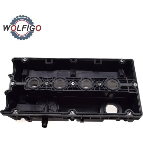 WOLFIGO Cam Rocker Engine Valve Cover Z16XEP 1.6L 55556284 5607159 for Vauxhall Astra G MK4 H MK5 Meriva Vectra C Zafira B CAM