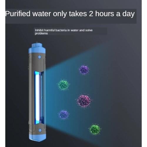 Fish Tank Germicidal Lamp UV Disinfection Lamp Diving Sterilization Lamp Fish Tank UV Disinfection Lamp Aquarium Accessories