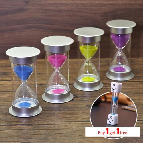 Hourglass set 5/10/15/20/30/45/60 minutes nordic Creative home Chronograph ornaments Plastic safety drop-proof hourglass gifts