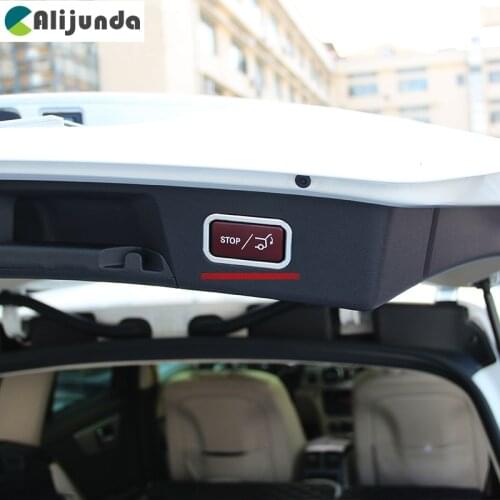 Aluminum alloy Car rear cover Button Balls Trim decoration sticker For Mercedes-Benz CLS GLA GLK ML GL GLE S Glass AMG Styling