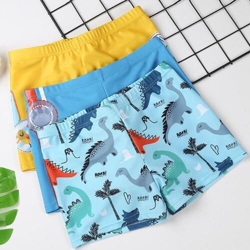 2020 NEW Boys Swimming Trunks 2-10 Years Flat angle loose and comfortable beach Children Kids Boys Swimwear Trunks