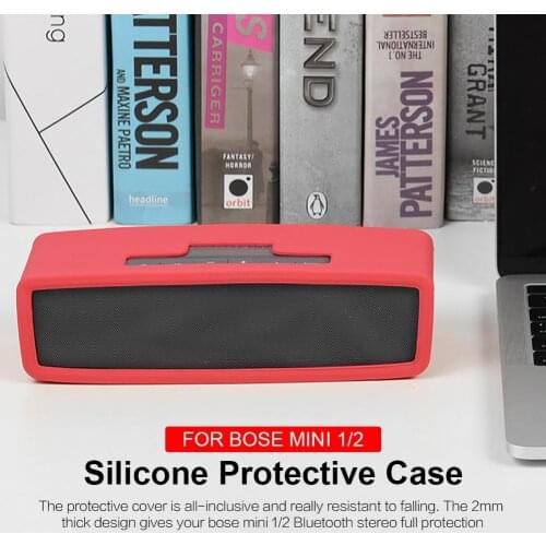 Silicone Case ForBose Mini 1/2 forBluetooth-compatible Protective Cover Portable Shockproof Anti-fall Audio Box Speaker Case