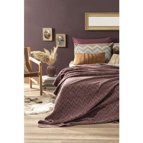 Silky Glows Cotton Throws On The Sofa