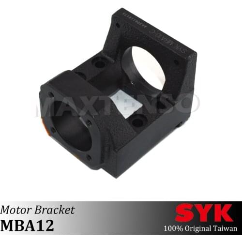 SYK Premium Motor Bracket ball screw motor housing MBA12 for stepper motor NEMA17 NEMA23 NEMA34 set with support unit FK12 BF12
