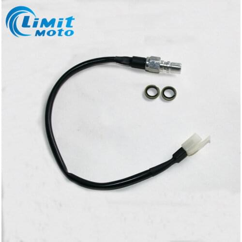 Universal 10x1.25mm Motorcycle Hydraulic Brake Clutch Switch Pressure Callipers Cylinder Pump Light Switch Banjo Bolt Kart Moto