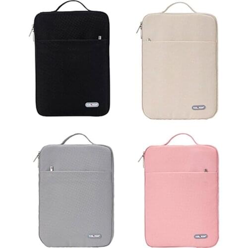 Laptop Storage Protect Bag for 13-15.6 Inch PC Pad Case Handbag Briefcase Work Shoulder Bag PU Hand Bag 13'' 14'' 15.6