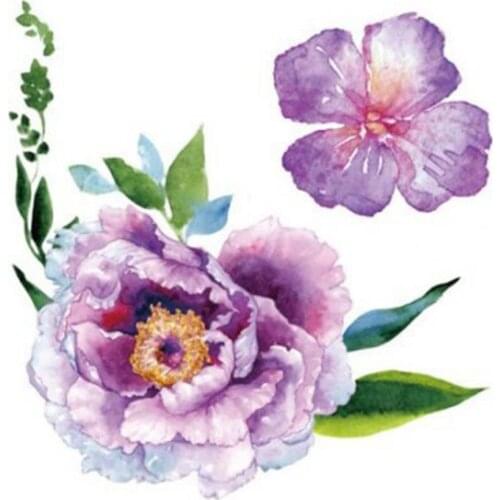 Women Tattoos Sticker Gold Waterproof Long-lasting Body Art Decor Flower Pattern Henna Temporary Tattoo Sticker