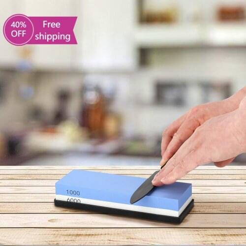 1/2/5Piece Set Sharpener Whetstone Professional High-Grade Grinding Stone with Silicone Base Guarantee NonSlip Heat Resistant