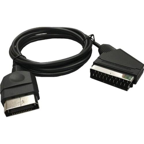 1.8m / 70.87in RGB SCART Cable 24Pin High Difination Fit for TV AV, Scart RGB Cable for -XBOX X 360 Game Console,for X Series