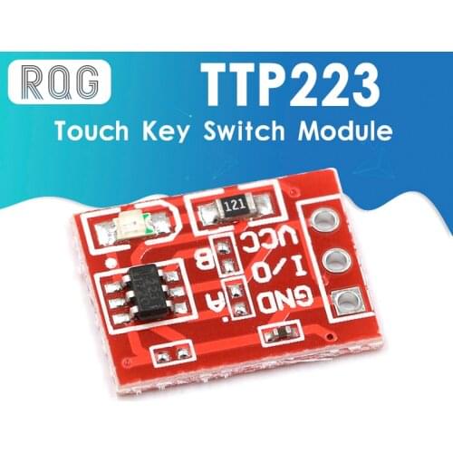NEW TTP223 Touch button Module Capacitor type Single Channel Self Locking Touch switch sensor For Arduino