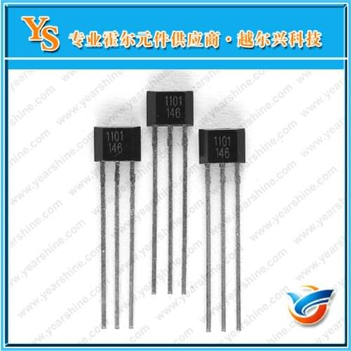 10PCS/LOT YS1101 Unipolar high sensitive hall 1101 hall switch motor special High temperature resistant hall sensor