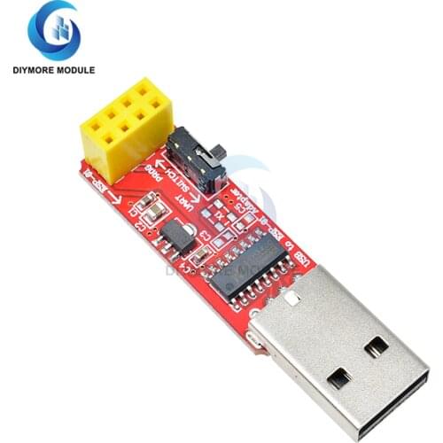 4.5V-5.5V CH340 USB to ESP8266 Adapter ESP-01 ESP-01S Wifi Converter Programmer Module for Arduino Smart Home Wireless Control