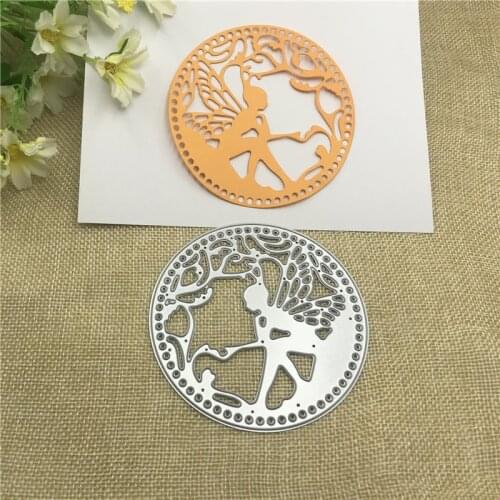 Angel Metal Cutting Dies Stencils For Card Making Decorative Embossing Suit Paper Cards Stamp DIY