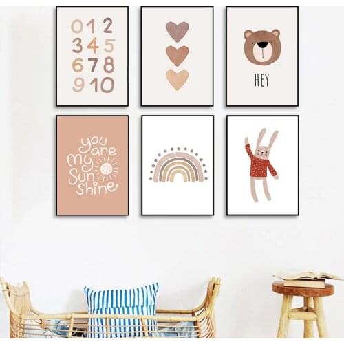 ARDOR Wall Pictures In The Nursery