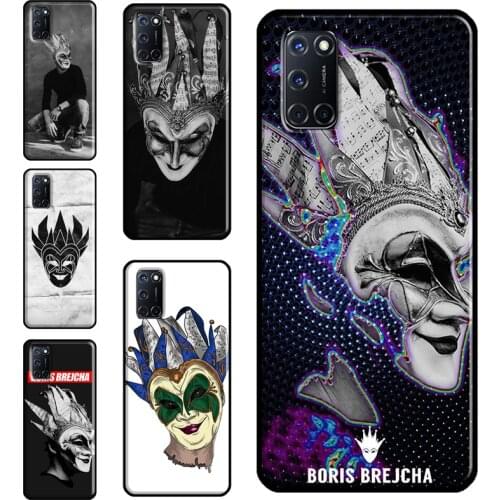 DJ Boris Brejcha Case For OPPO A91 A93 A83 A15 A31 A53 A9 A5 2020 F5 Find X3 Pro A52 A72 A3S A5S Cover Capa