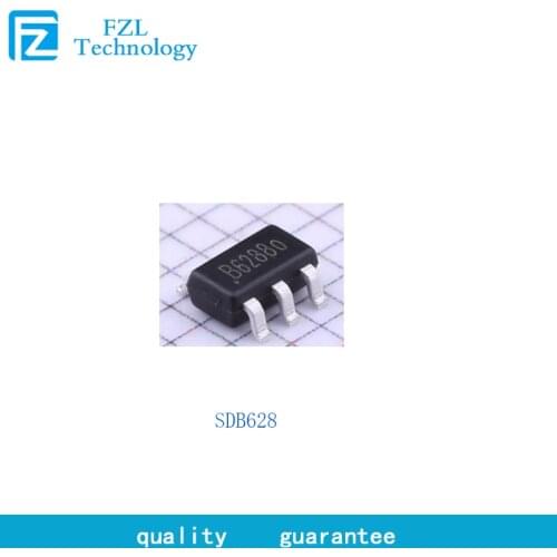 200pcs SDB628 DC-DC chip SOT-23-6 1.2MHz 2A 28V