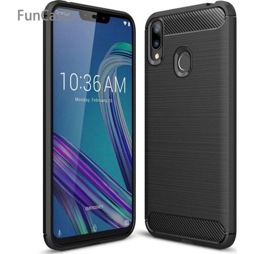 For ASUS Zenfone Max Pro M2 Case ZB633KL ZB631KL Cover Luxury Shockproof Soft TPU Silicone Back Cover Funda Coque Cover