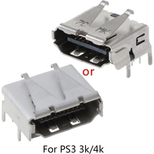 For Playstation 3 PS3 HD PS 3 Super Slim 3000 4000 3K 4K HDMI-compatible Port Jack Socket Interface Connector Replacement