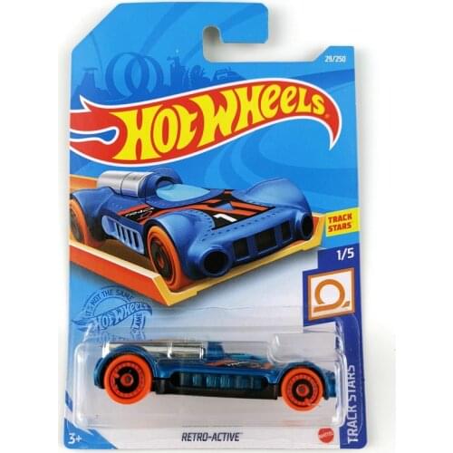 Hot Wheels 1:64 RETRO-ACTIVE Edition Metal Diecast Model Cars Kids Toys Gift