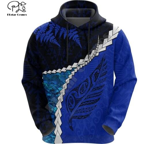 NewFashion Newest New Zealand Flag Country Maori Aotearoa Tribe Tattoo 3Dprint Men/Women Streetwear Harajuku Hoodies Pullover 16