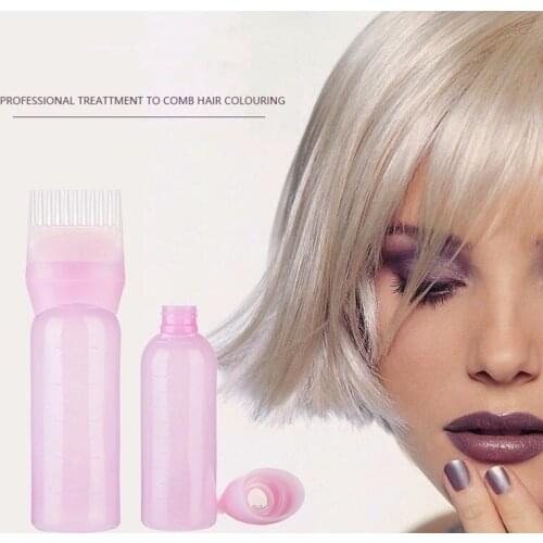 Hair Color Cream Bottle of Hair Shampoo Pot Bottle of Environmental Protection Bureau Oil Comb Bottle of Hair Dye Staining Tools