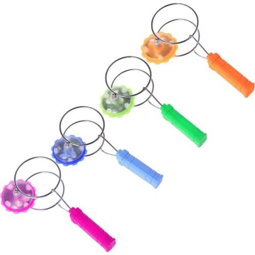 Magnetic Gyro Wheel Magic Spinning LED Colorful Light Gyro YoYo Toys Kids Gifts