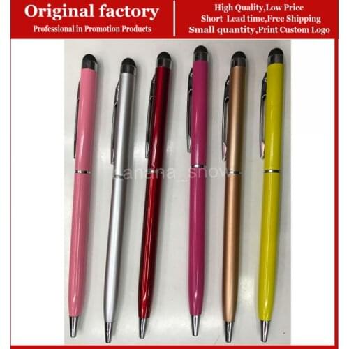 2017 china new innovative product cheap metal ballpoint pen promotion metal pen stylus thin metal pen
