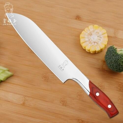 Germany 4Cr13 Chef Knife Razor Sharp Germany 4Cr13 Stainless Steel Japanese Style Kitchen Knife Meat Vegetable Fruit Cleaver