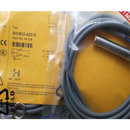2pcs New High Quality Turck inductive sensor BI2-M12-AZ31X BI2-M12-RZ31X