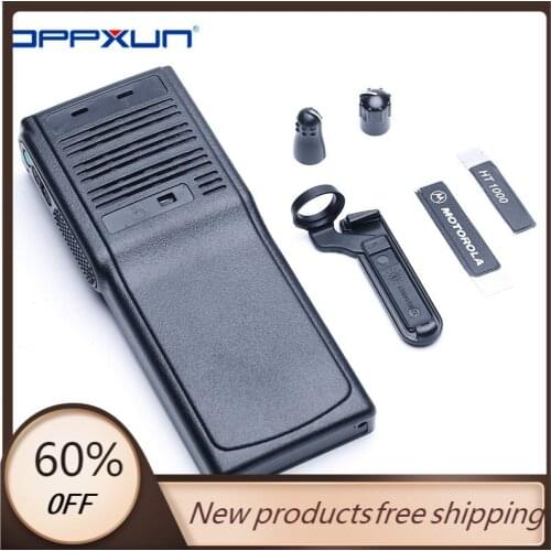 OPPXUN New Replacement Front Outer Case Housing Cover For Motorola Radio HT1000