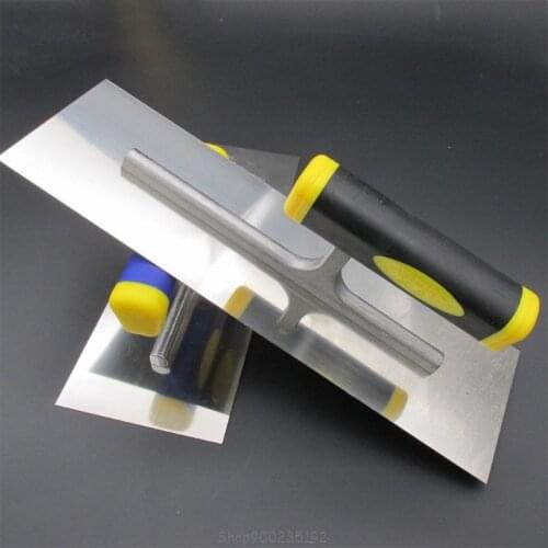 Professional Plastering Skimming Trowel Spreader Stainless Steel Tile Flooring Aug 5 20 Dropship