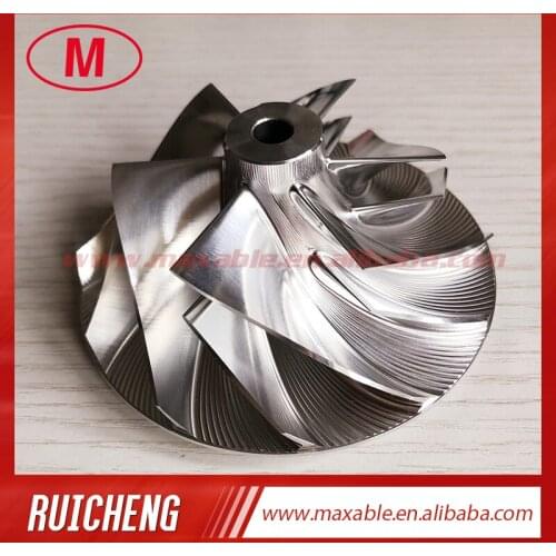 HX40 3599550 60.00/86.01mm 6+6 blades Turbocharger milling/Aluminum 2618/billet compressor wheel for 6CTAA