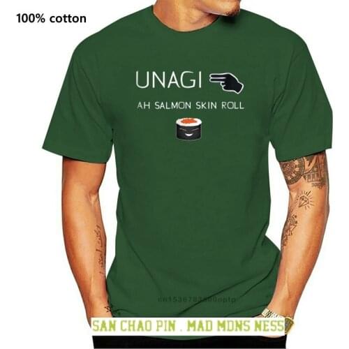 Unagi Salmon skin roll Tshirt. Stay in Total