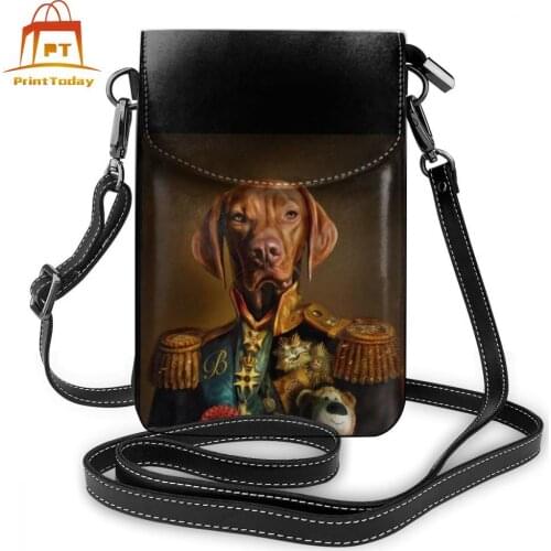 Vizsla Dog Shoulder Bag Vizsla Dog Leather Bag High quality Crossbody Women Bags Teen Woman Wedding Purse