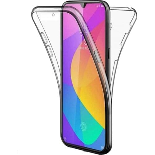 Teleplus P30 Lite Case Front Back 360 Silicone Transparent