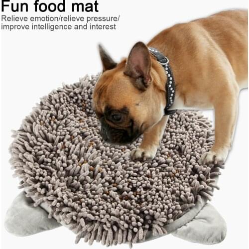 Felt Cloth Slowing Feeding Nose Sniffing Bowl Mat Pet Training Blanket Leak Food Anti Choking Pet Product Dogs Snuffle Mat