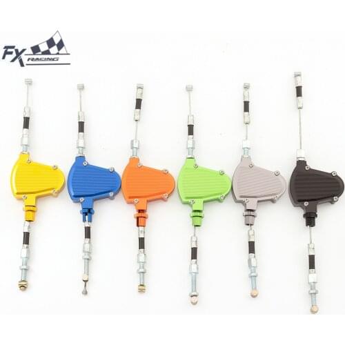 High Performance Universal Motorcycle Dirt Pit Bike Stunt Clutch Lever Pull Cable System For Yamaha Honda Kawasaki Suzuki BMW