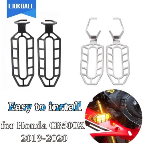 2020 CB 500X Motorcycle Turn Signal Cover Shield Protector for Honda CB500X 2019 Accessories Front Rear LED Indicator Protection
