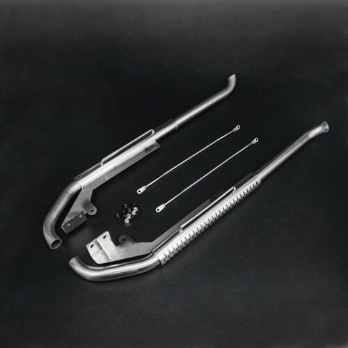 1/14 Rc Truck Exhaust Pipe Chimney American Trucks European Car DIY Modified For Tamiya Tractor Model LESU