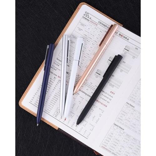 1pcs Luxury Gel Pen Rotating Gel Pen High-end Signature Pen Metal High-end Office Gifts Business Office & School Pen 0.5mm