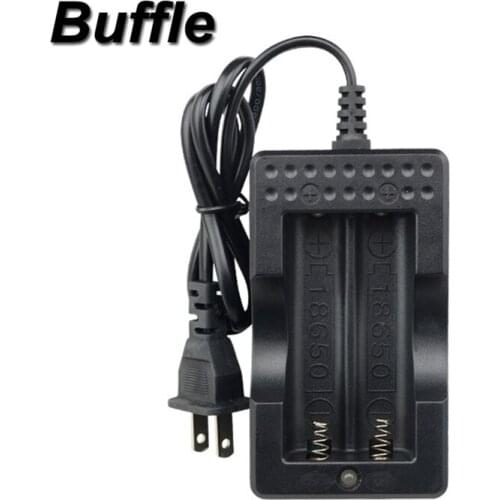 1x 2-Slot Charging Protection AC 18650 3.7V 4.2V Charger for Rechargeable Li-ion Batteries LED Indicator US Standard